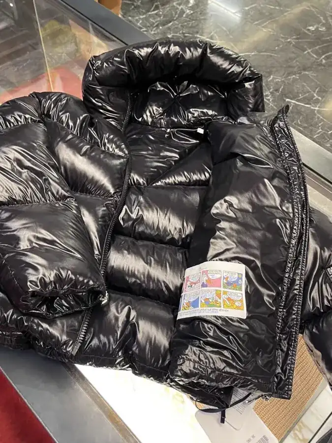 Moncler Montrose Short Jacket with Hidden Logo