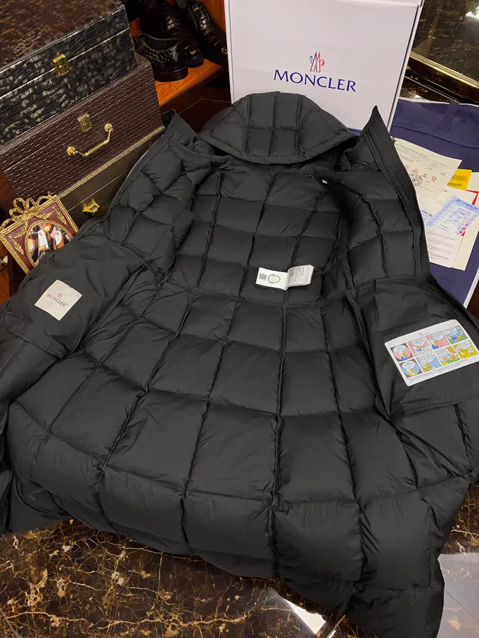 Moncler Premium Down Jacket with Perfect Fit