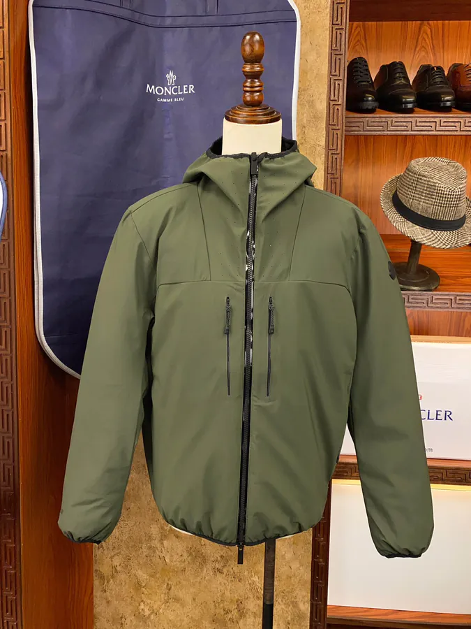 Moncler Men's Lightweight Outdoor Hoodie with Minimalist Style