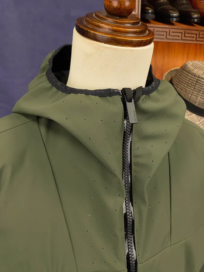 Moncler Men's Lightweight Outdoor Hoodie with Minimalist Style