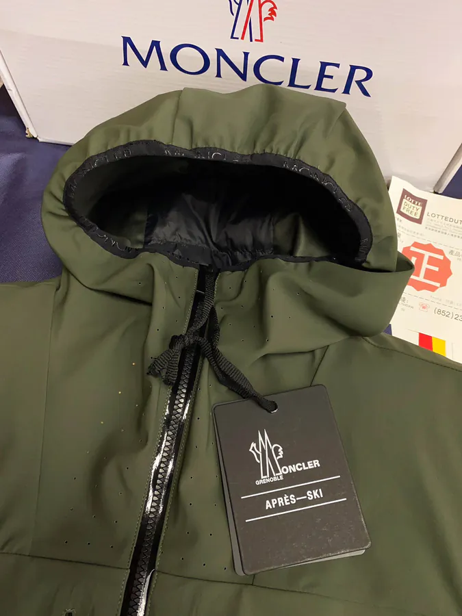 Moncler Men's Lightweight Outdoor Hoodie with Minimalist Style