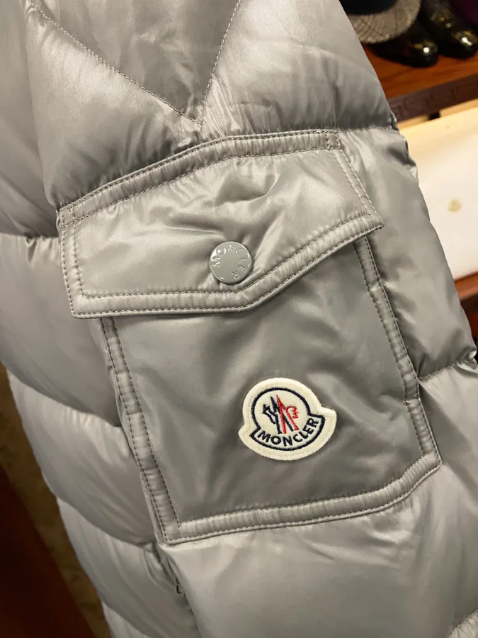 Moncler Maya Modern Classic Jacket with Clean Fit