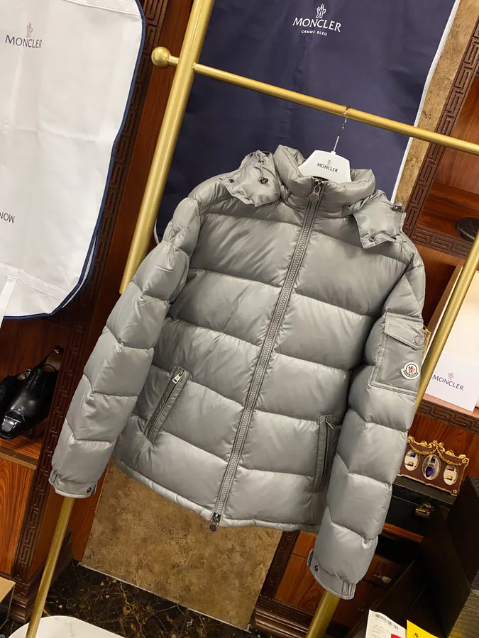 Moncler Maya Grey Edition, Clean Fit Down Jacket