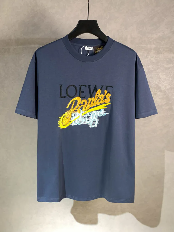 LOEW 罗意威 Paula’s 海岛圆领短袖T恤