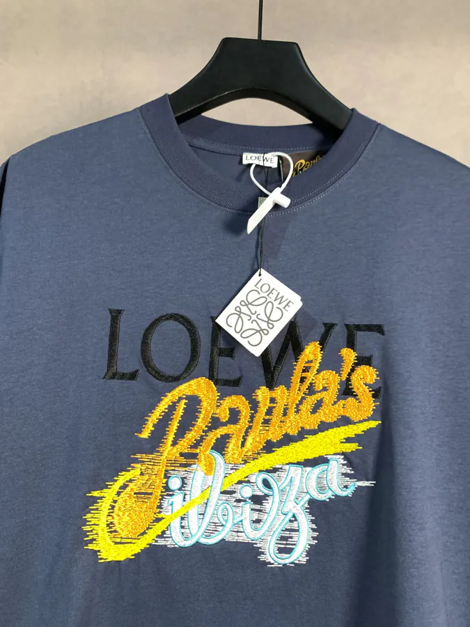 LOEW 罗意威 Paula’s 海岛圆领短袖T恤