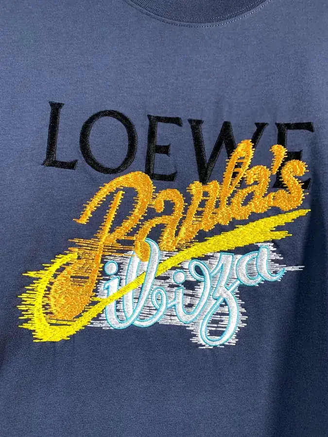 LOEW 罗意威 Paula’s 海岛圆领短袖T恤