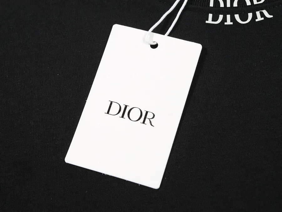 CD Di*Or Print Letter T Shirt Premium Cotton, Minimalist Design