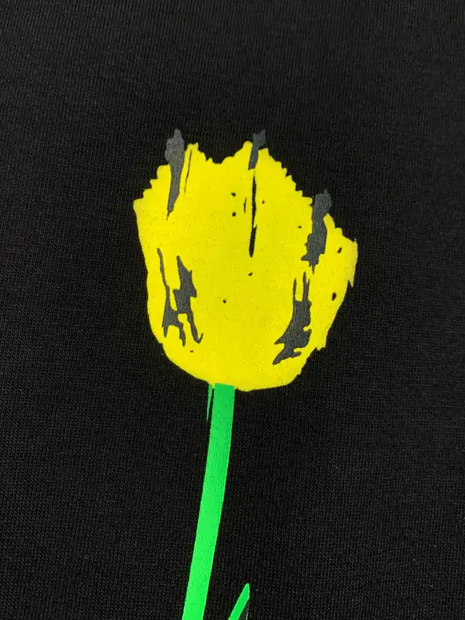 LOEW T恤 with Tulip Pattern, Ice Sensing Sorona Fabric