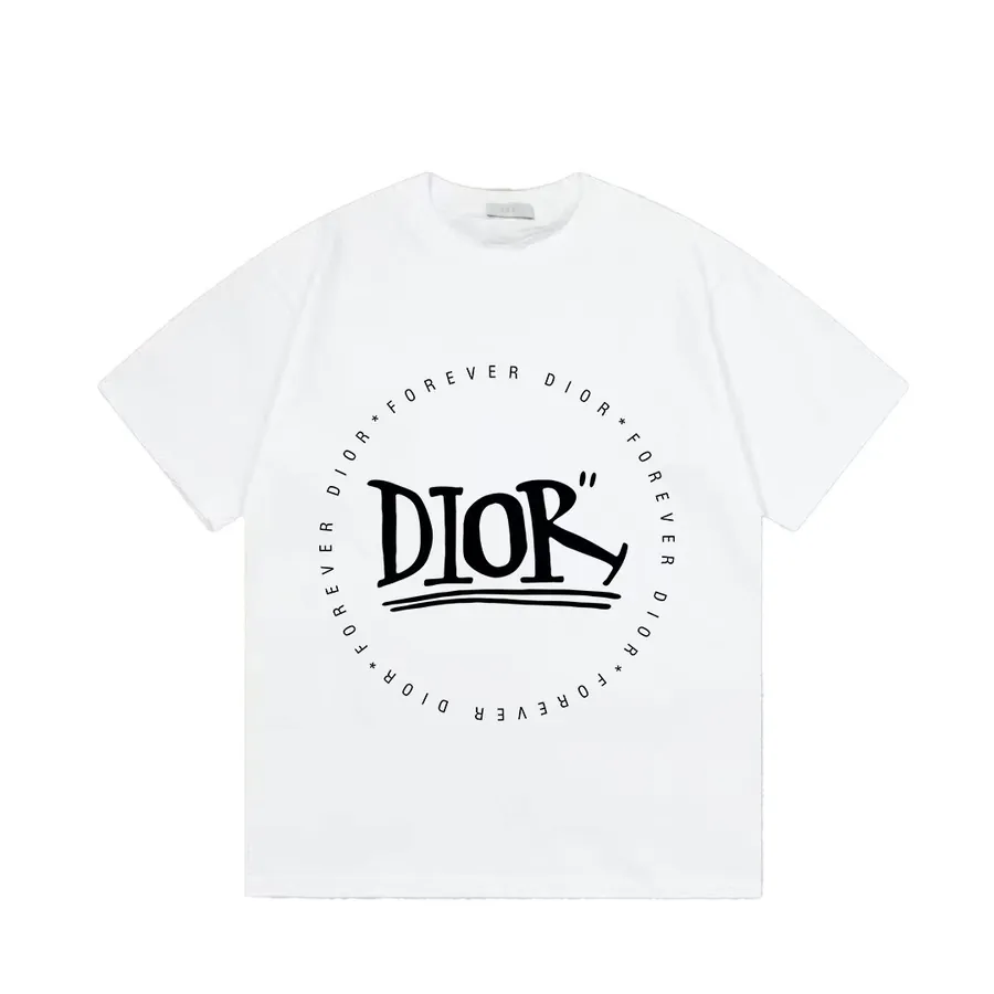 Dior Print T Shirt Unisex, Classic Fit, Premium Fabric