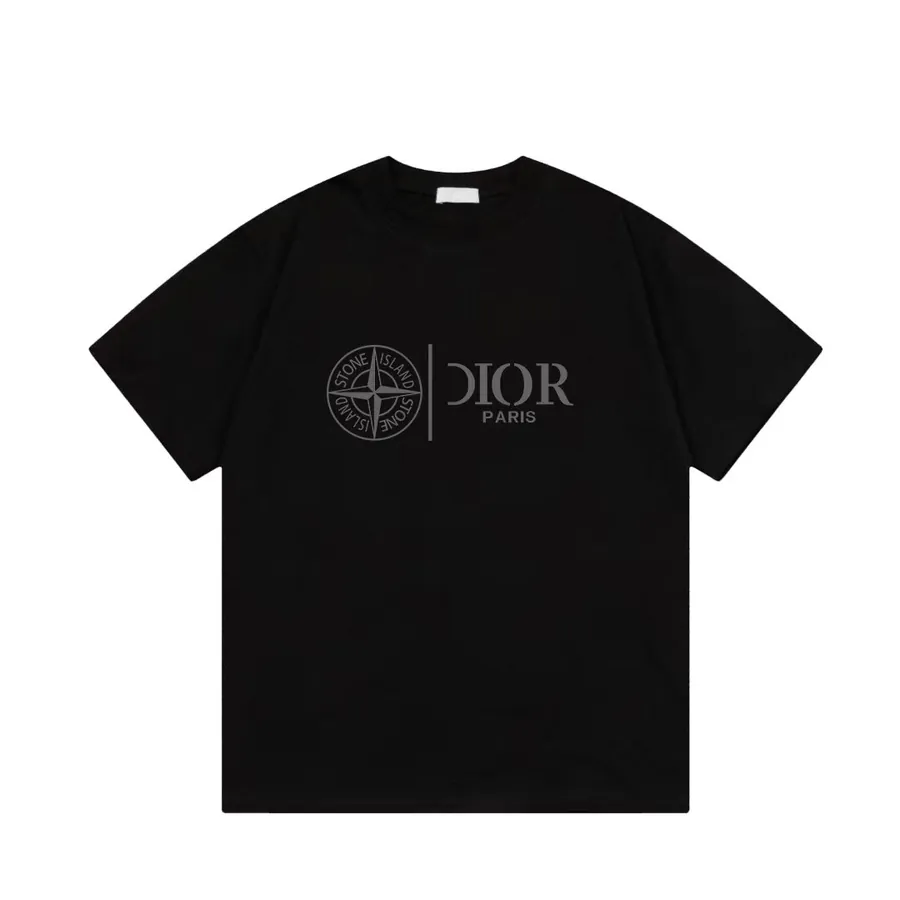 Dior印花潮流短袖T恤男女同款