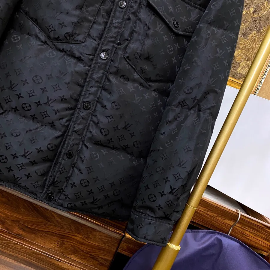 Loui Vuitt0n Winter Coat with Vintage Flair