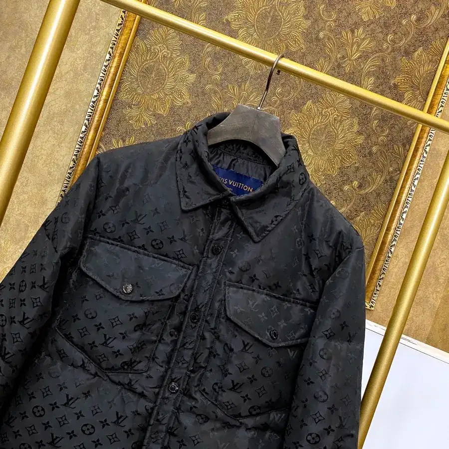 Loui Vuitt0n Winter Coat with Vintage Flair