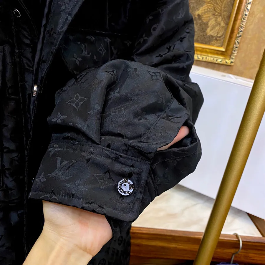 Loui Vuitt0n Winter Coat with Vintage Flair