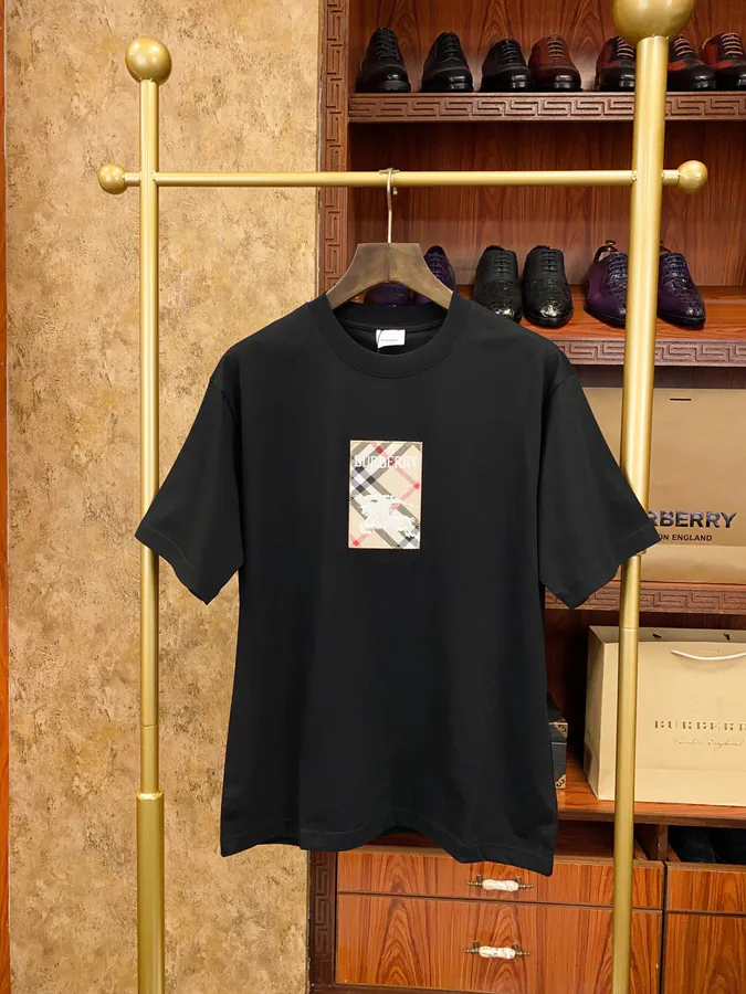 Burberry Barbour Vintage Print T Shirt
