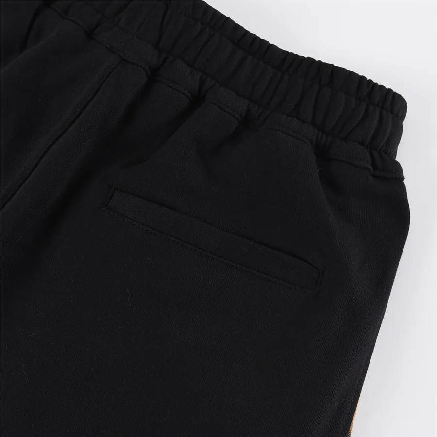 BURBERRY Classic Tartan Patch Logo Trousers