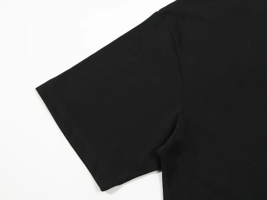 CD Di*Or Print Letter Short Sleeve T Shirt