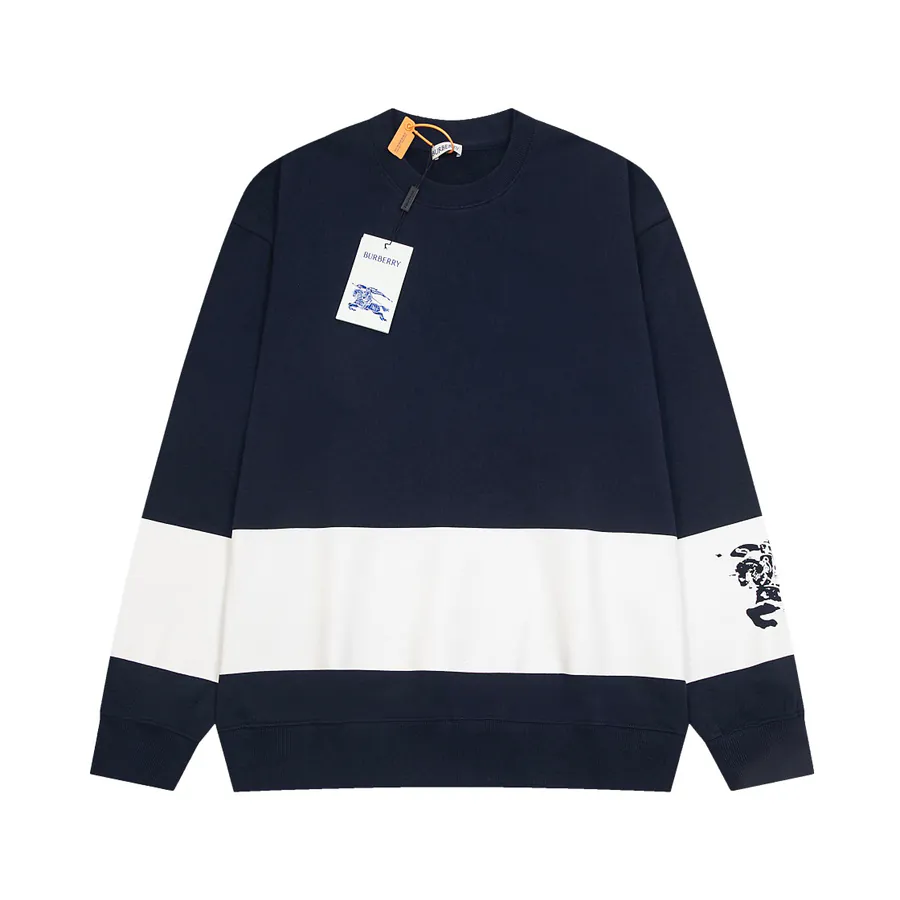 BBR Barbour Print Round Neck Sweatshirt