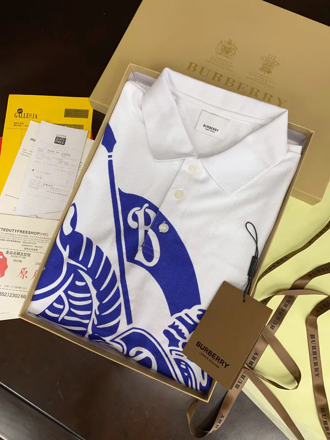BBR Barbour High End Polo Shirt, Classic Design, Short Sleeve