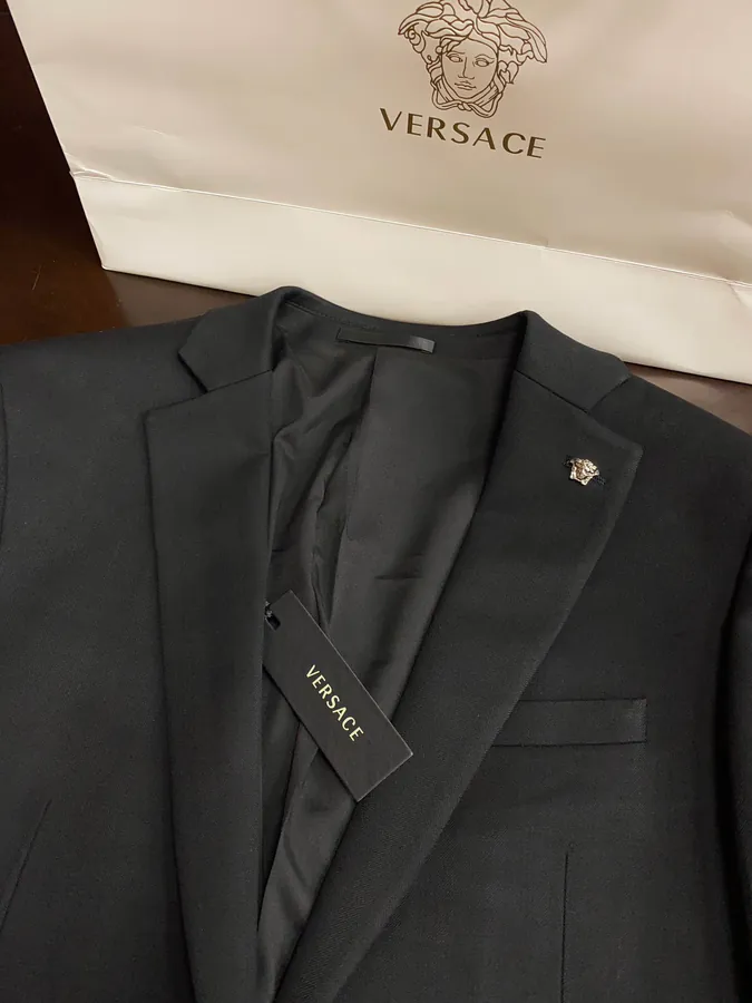 Versace Men's Premium Suit Set Business Formal