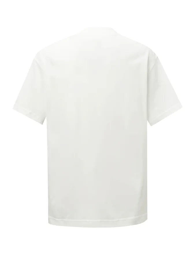 Fendi New Logo Print T Shirt Casual Style