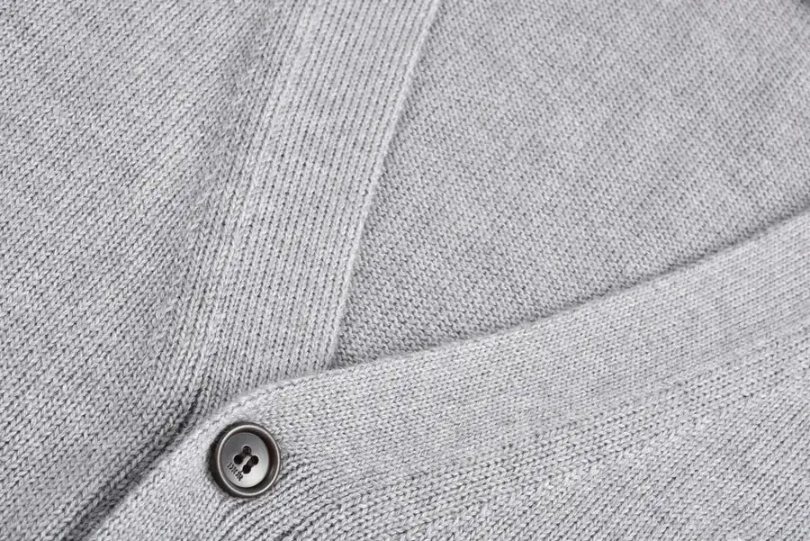 CD 24FW Letter Embroidery Wool Cardigan