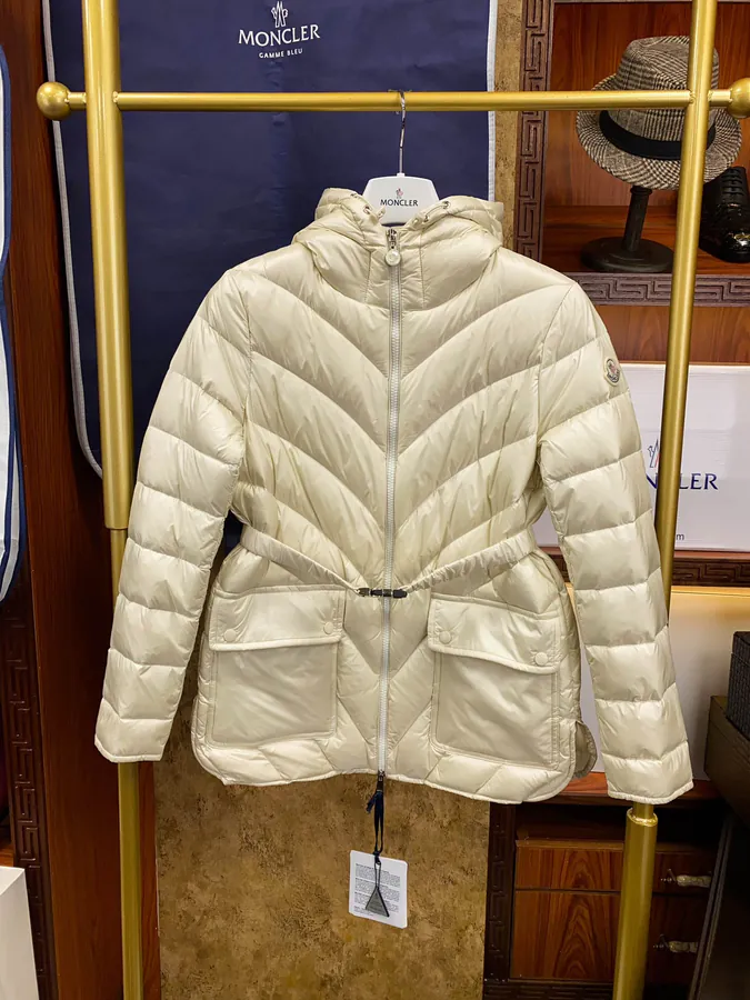 New Arrival Argenno Ladies Down Jacket with Hood, Lightweight, Adjustable Waistband