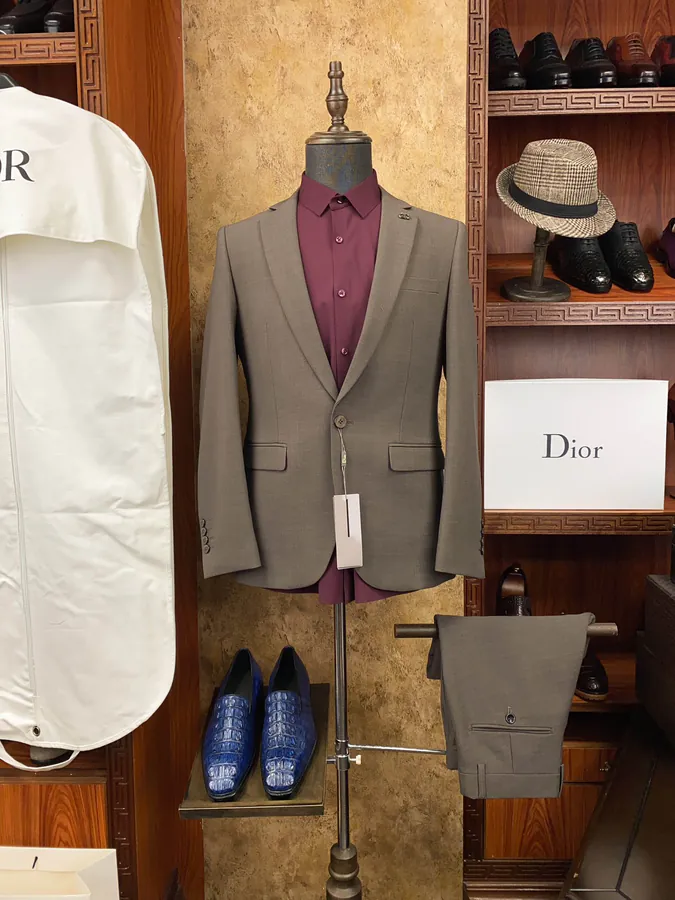 CD Dior Professional Suit Set Exclusive Luxury Business Wear