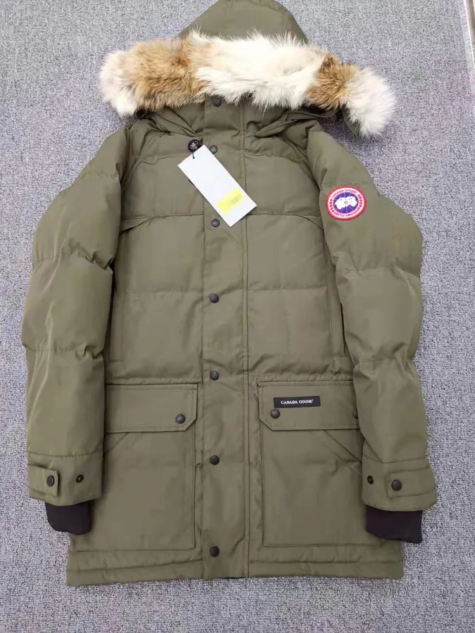 Canada Goose 30 Style Long Down Coat with Premium Fox Fur Collar