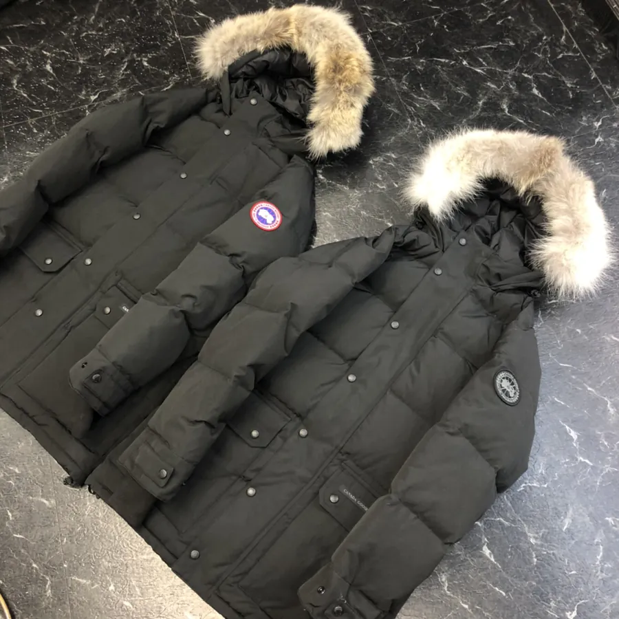 Canada Goose 30 Style Long Coats with Premium Fur Collar