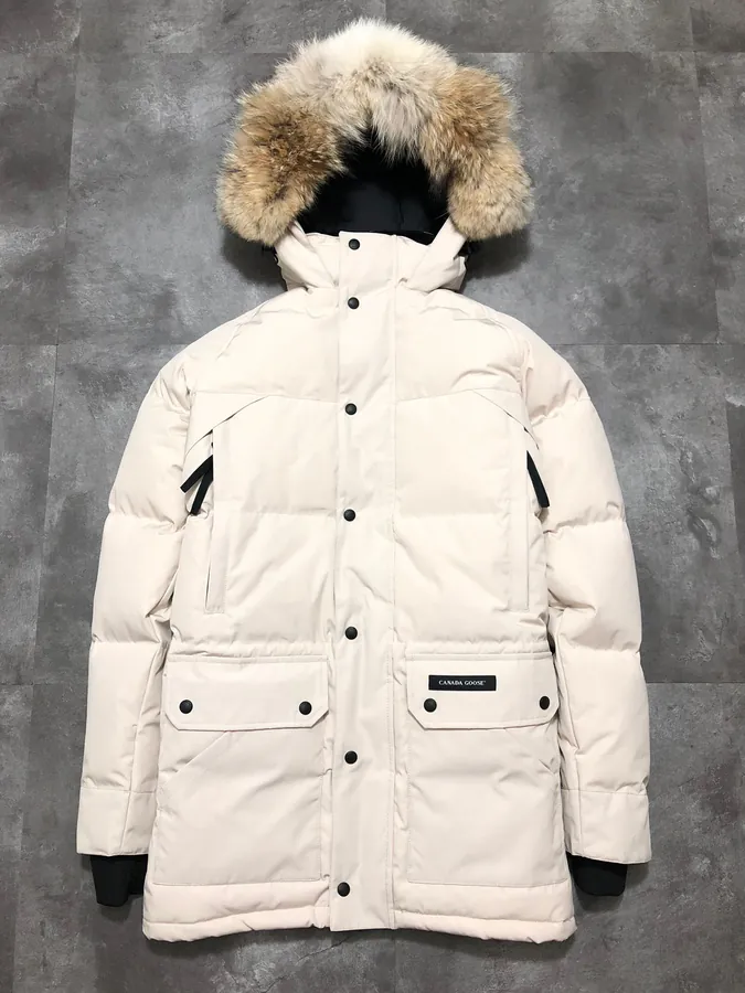 Canada Goose Long Coat with Premium Fox Fur Trim