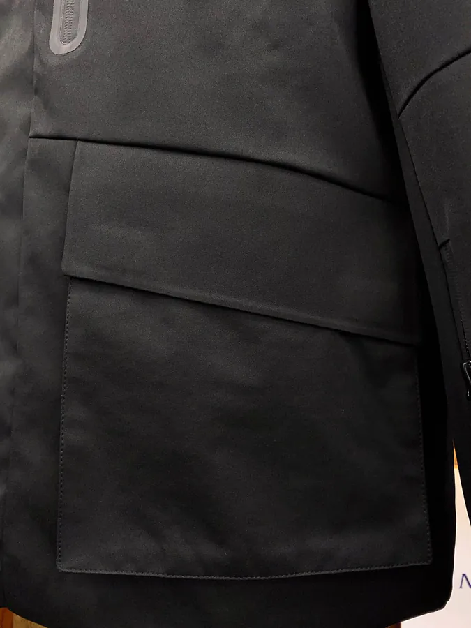 Moncler Ski Jacket Premium Quality, Black and Navy Blue, Outdoor Style