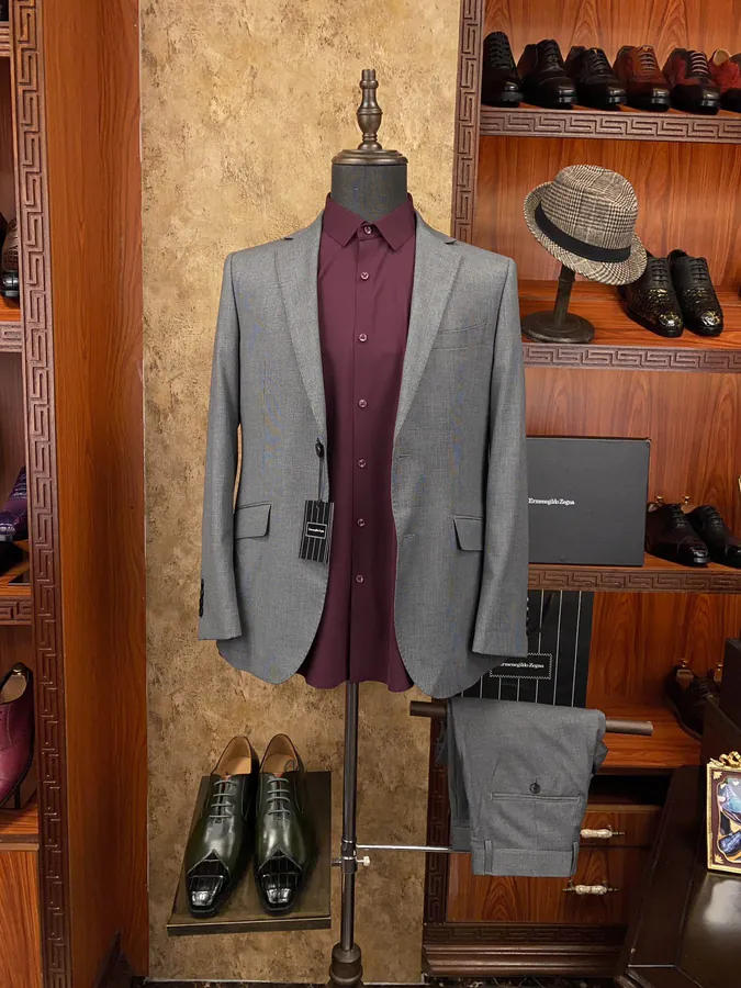 Zegna New Arrival Men's Premium Business Suit Set