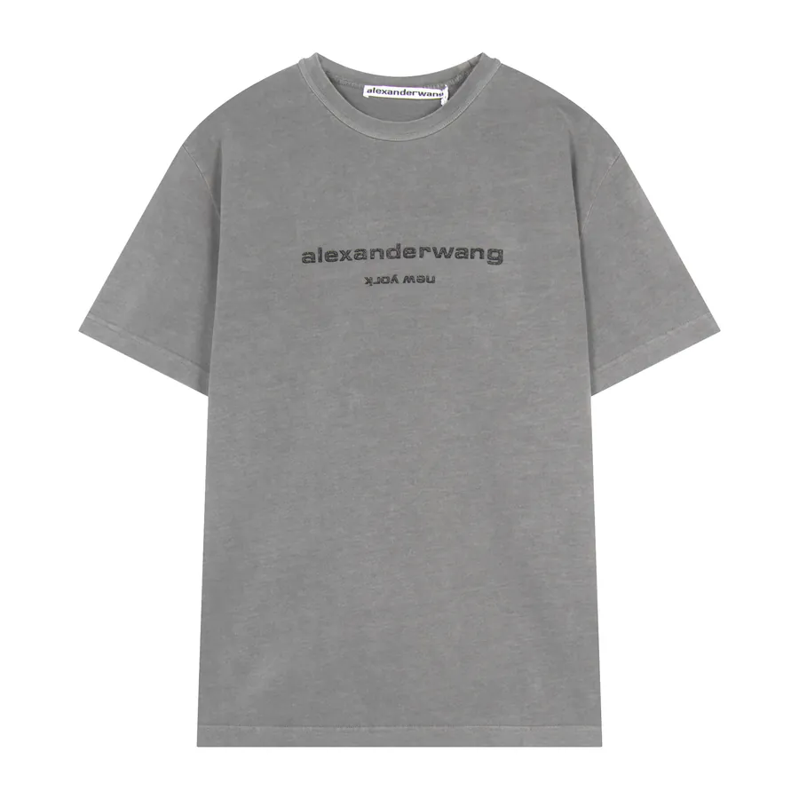 Alexander Wang 闪粉短袖 复古蓝 & 水泥灰