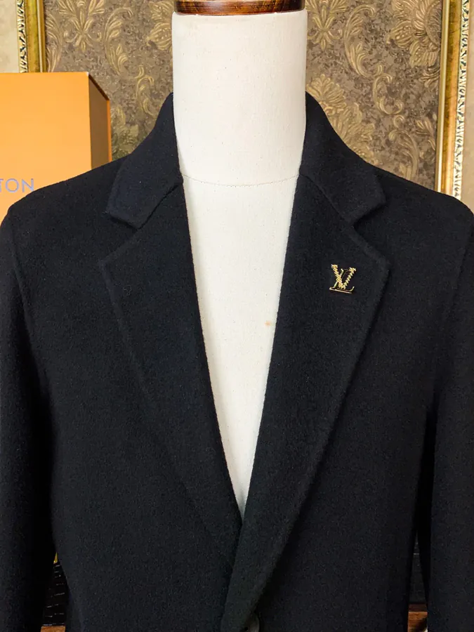 Loro Piana Wool Blend Coat Classic Elegance
