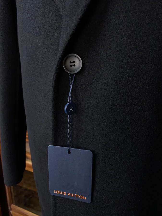 Loro Piana Wool Blend Coat Classic Elegance