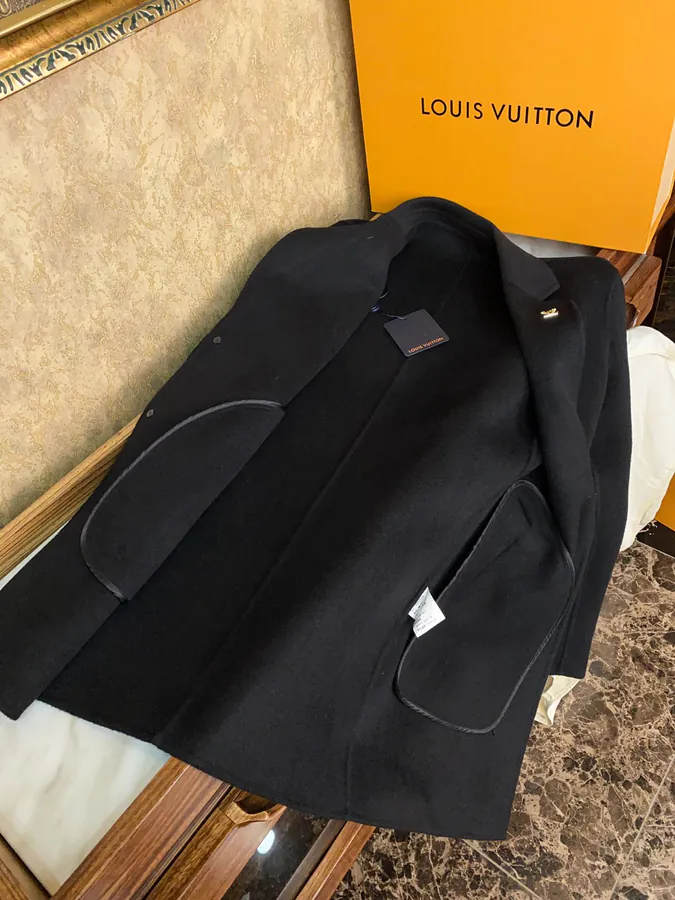 Loro Piana Wool Blend Coat Classic Elegance