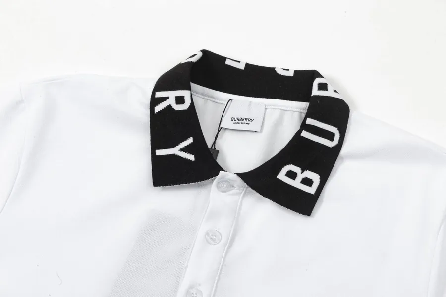 BBR Premium Polo Shirt Classic Stitched Letter Detail, Elegant Collar Trim