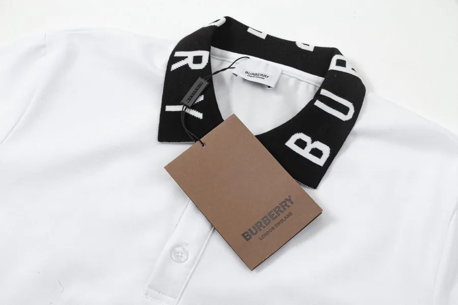 BBR Premium Polo Shirt Classic Stitched Letter Detail, Elegant Collar Trim