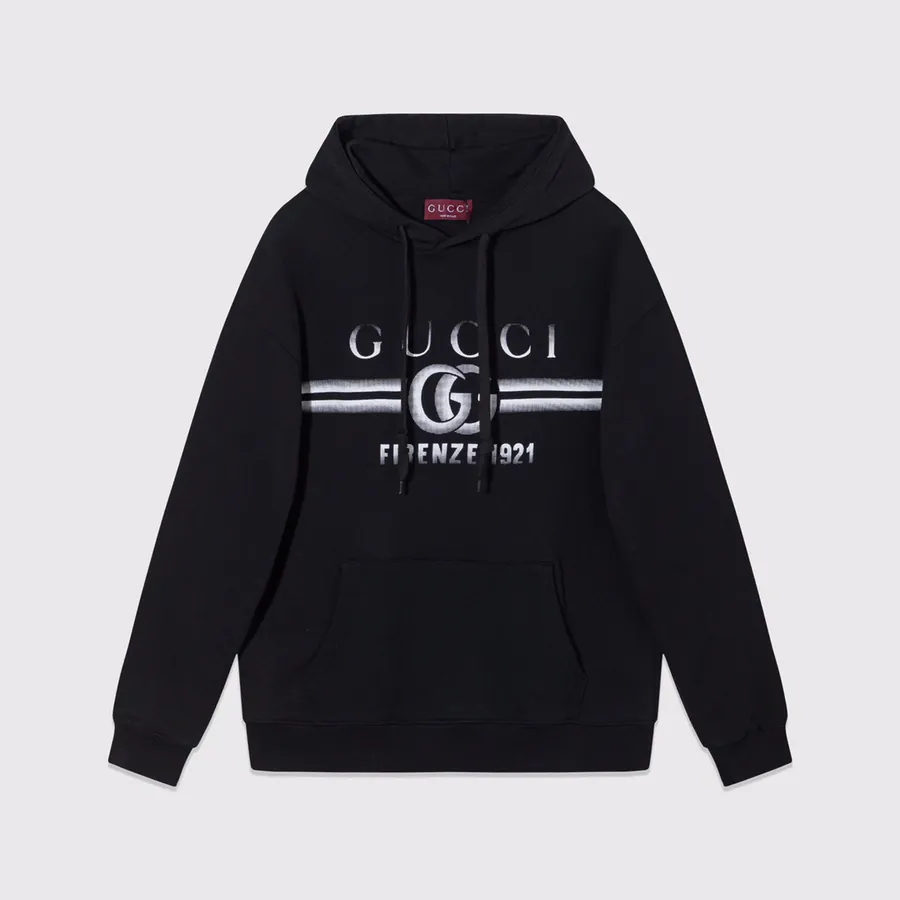 Gucci Oversized Hoodie with Double G Print