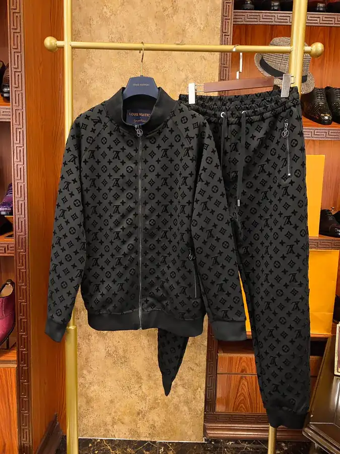 1V Leather 24s New Monogram Fabric Set M to 2XL