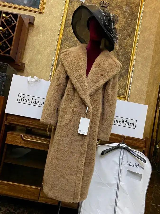 MaxMara Teddy Bear Bag in Grained Cashmere