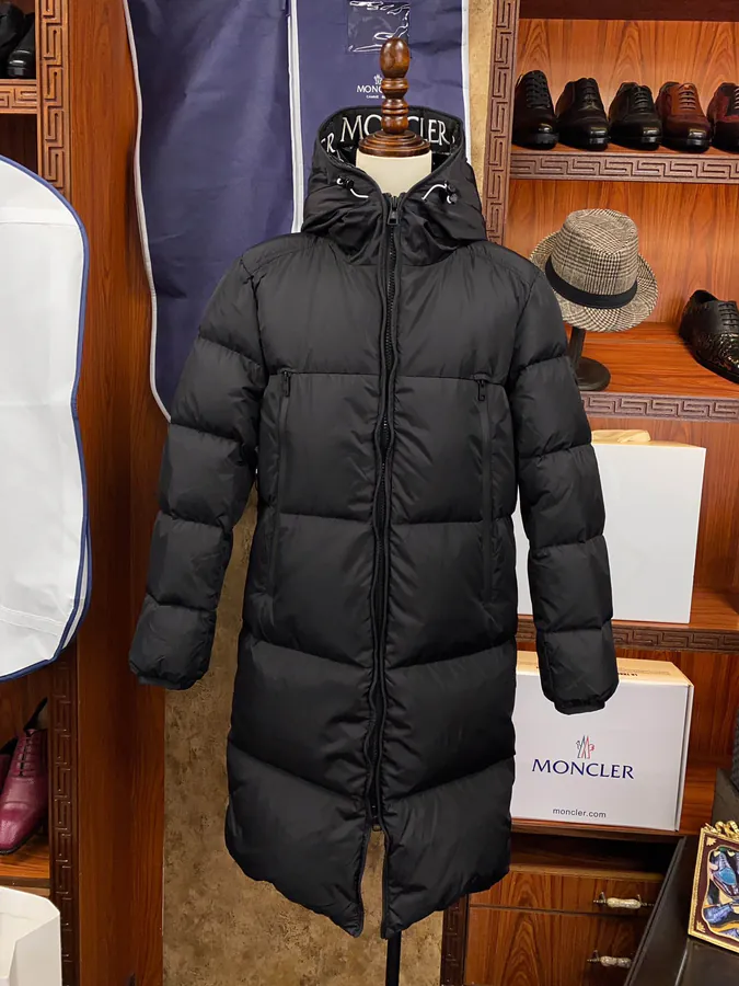 Moncler Men's Hooded Down Jacket 80s Inspired Design
