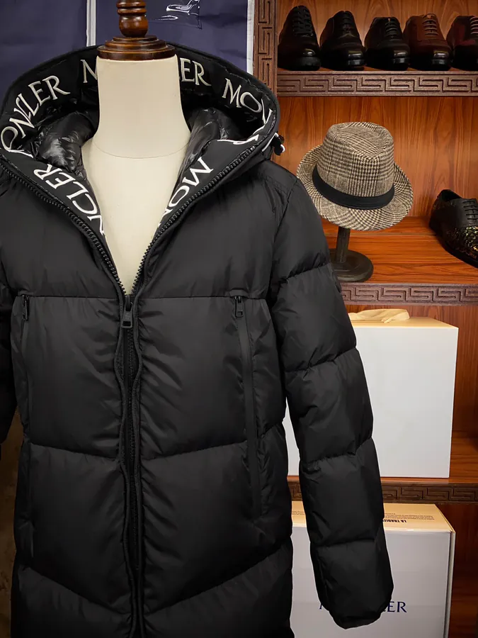 Moncler Men's Hooded Down Jacket 80s Inspired Design