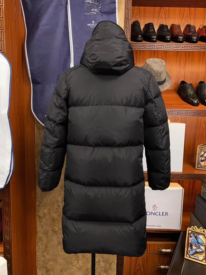 Moncler Men's Hooded Down Jacket 80s Inspired Design
