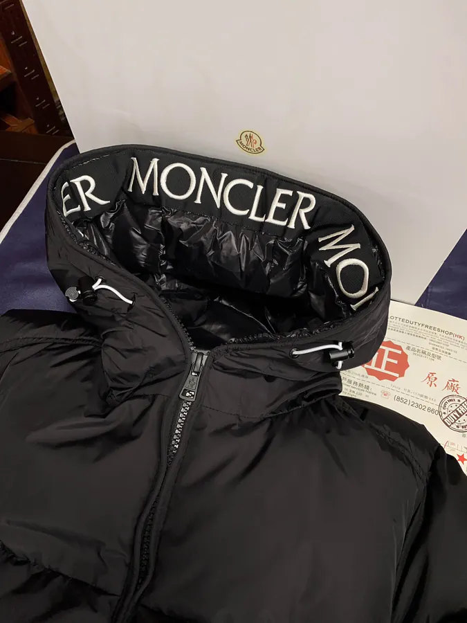 Moncler Men's Hooded Down Jacket 80s Inspired Design