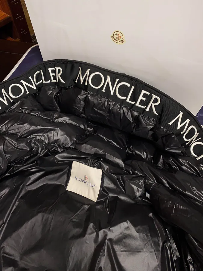 Moncler Men's Hooded Down Jacket 80s Inspired Design