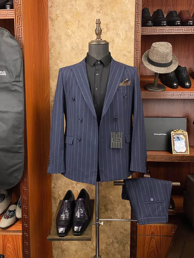 Zegna Exclusive Noble Suit Set Business Formal Wear