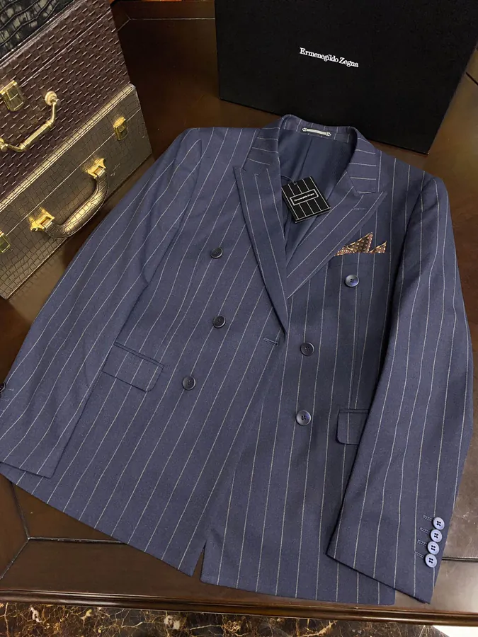 Zegna Exclusive Noble Suit Set Business Formal Wear