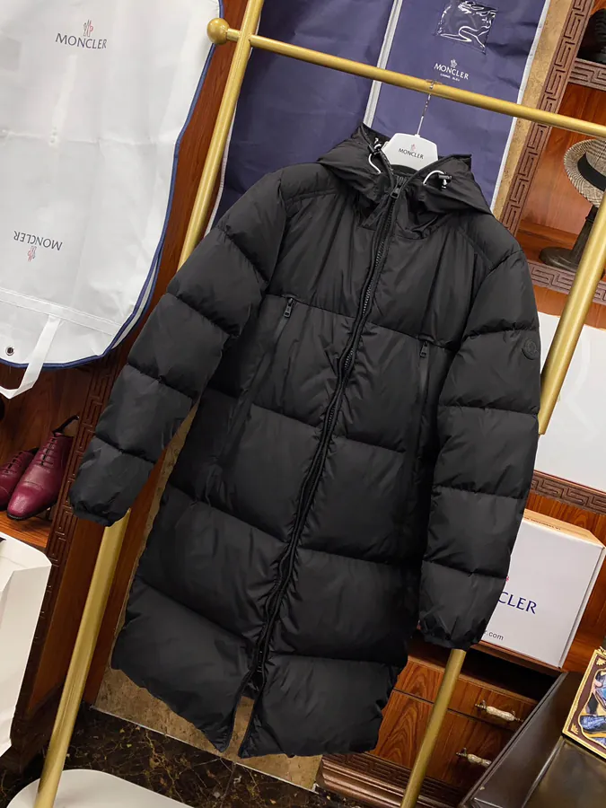 Moncler Men's Hooded Down Jacket 80s Inspired Design