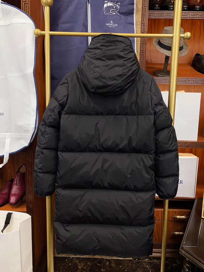 Moncler Men's Hooded Down Jacket 80s Inspired Design